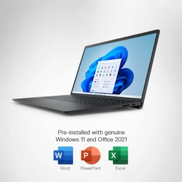 Dell Inspiron 3511 Laptop i3-1115G4 | 8GB DDR4 | 1TB HDD + 256GB SSD | Win 11 + Office H&S 2021 | INTEGRATED | 15.6" FHD WVA AG Narrow Border | Standard Keyboard | 1 Year Onsite Hardware Service | Dell Essential | Platinum Silver | D560841WIN9S