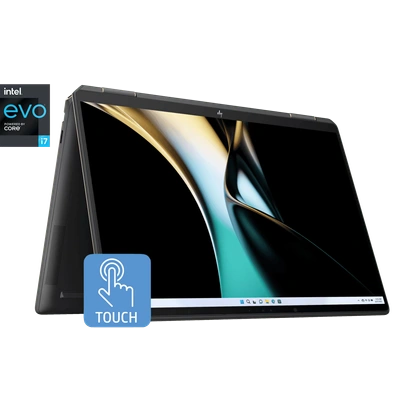 HP Spectre 13.5 x360 - ef0053tu (Nightfall Black)* | Intel EVO 12th Gen i7-1255U-U15 | 16GB | 512 GB SSD | Intel Iris Xe Graphics | Win 11 MSO H & S 2021 | 13.5", 3K2K (3000 x 2000), OLED, touch | 3 year onsite warranty (redemption); premium care; International warranty | Win 11 Pre-installed | 6K7X3PA