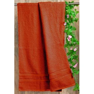 Raymond Rosalia Plus Cotton Bath Towel, 450 GSM - Rust