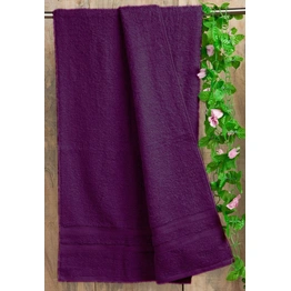 Raymond Blue Bell Cotton Bath Towel, 500 GSM - purple