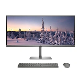 HP Envy All-in-One PC 12th Gen Intel Core i9-12900 34-inch(86.36 cm) WUHD Micro-Edge Anti Reflection Desktop (16GB RAM/1TB SSD/Win 11/Wireless Keyboard and Mouse Combo/MSO/B&O/Turbo Silver,34-c1786in