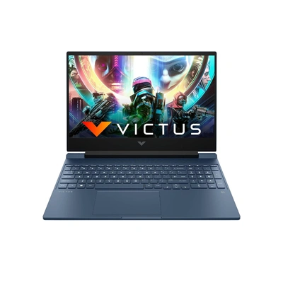 HP Victus Gaming Laptop, AMD Ryzen 5 5600H, AMD Radeon RX 6500M Graphics, 15.6-inch (39.6 cm), 50W TGP, FHD, IPS, 8GB DDR4, 512GB SSD, Backlit KB, B&O (Win 11, Blue, 2.37 kg), fb0157AX