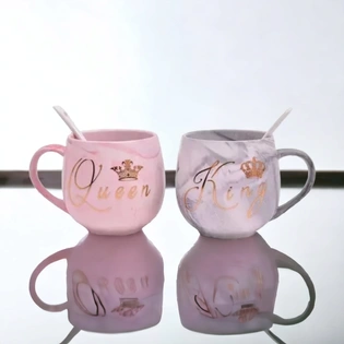 King Queen Ceramic Cups CC01