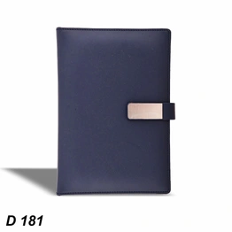 Soft PU Leather-Bound A5 Notebook – Elegant and Practical