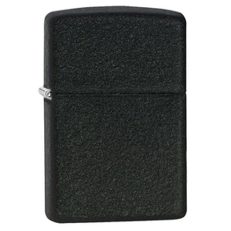 Classic Black Crackle Zippo Lighter