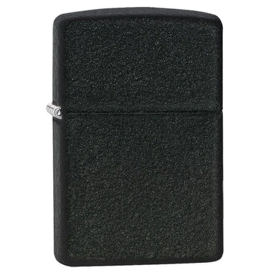 Classic Black Crackle Zippo Lighter