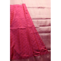 Pink Tanchui Handloom Banarasi Saree