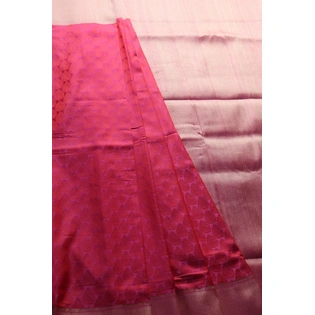 Pink Tanchui Handloom Banarasi Saree