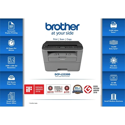 Brother Printer Laser DCP-L2520D -(P/S/C./ AUTODUPLEX)