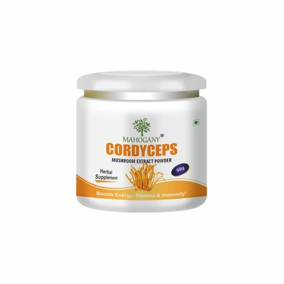 Mahogany Cordyceps Mushroom Extract Powder 50g