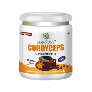 Mahogany Cordyceps Mushroom Coffee 200g- Boosts Energy and Stamina