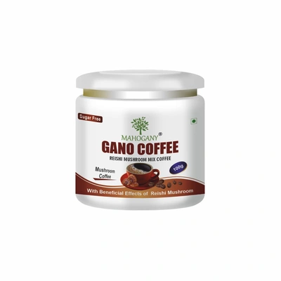 Mahogany Instant Gano Coffee Enriched with Reishi Mushroom Extract