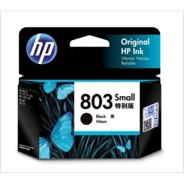 HP 803 Small Black Ink Cartridge