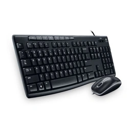 Logitech Media Combo MK200 Full-Size Keyboard and High-Definition Optical Mouse