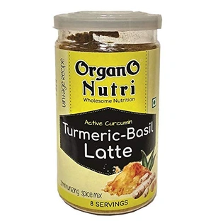 OrganoNutri Turmeric - Basil Latte 200g (2 Cans: 100g Each)