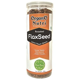 OrganoNutri Roasted and Spiced Flaxseed (1 Can: 150 g)