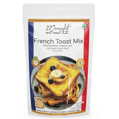 Moonglet Eggless French Toast Mix | 400g: Pack of2, 200g Each