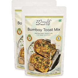 Moonglet Eggless Bombay Toast Mix | BYOB | Instant Breakfast Mix | 400g: Pack of2, 200g Each