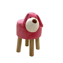 Pink Animal Shaped Ottoman for Kids