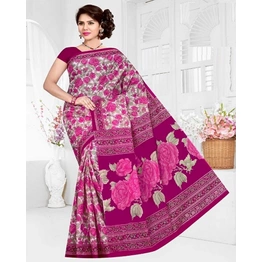 Konark Fancy Print Cotton Saree