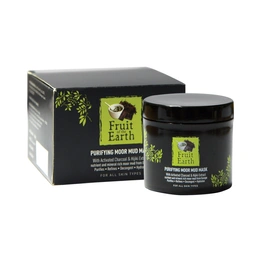 FRUIT OF THE EARTH PURIFYING MOOR MUD MASK (WITH ACTIVATED CHARCOL & HIJIKI EXTRACT)