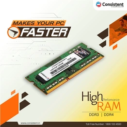 Consistent Ram 2GB DDR3 1600(12800) Laptop Green P5103