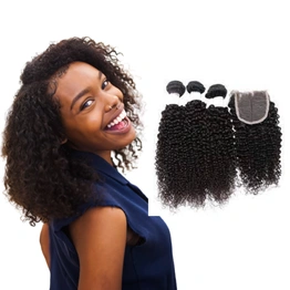 Weft Curly Human Hair