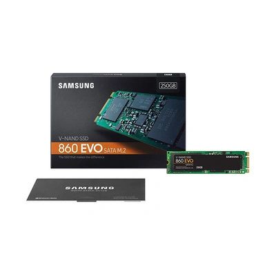 Samsung 860 EVO 250GB SATA M.2 (2280) Internal Solid State Drive (SSD) (MZ-N6E250)