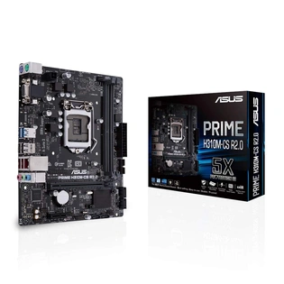 ASUS Prime H310M-CS R2.0 mATX Motherboard Intel 1151 Socket DDR4 2666MHz with SATA 6Gbps and USB 3.1 Gen 1