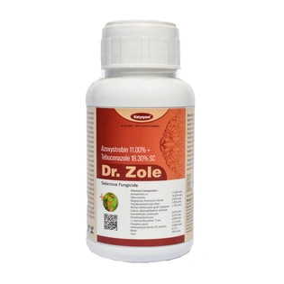 Katyayani Azoxystrobin 11 % + Tebuconazole 18.3 % SC Systemic Fungicide Powerful Broad Spectrum Control Early Blight Late Blight Yellow Rust Disease New Generation Fungus Control