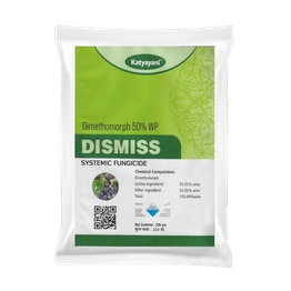 Katyayani Dimethomorph 50% WP can control the late blight disease in potato, tomato crops very effectively. katyayani dimethomorph 50% WP needs to be mixed with contact fungicide for effective control