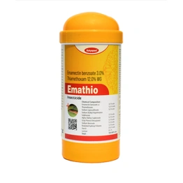 Katyayani EMATHIO EMAMECTIN BENZOATE 3 % THIAMETHOXAM 12 % SG Quick Action Insecticide for Plants and Home Garden Excellent control of Lepidopteran pests & sucking pests like aphids , jassids