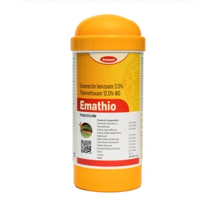 Katyayani EMATHIO EMAMECTIN BENZOATE 3 % THIAMETHOXAM 12 % SG Quick Action Insecticide for Plants and Home Garden Excellent control of Lepidopteran pests & sucking pests like aphids , jassids