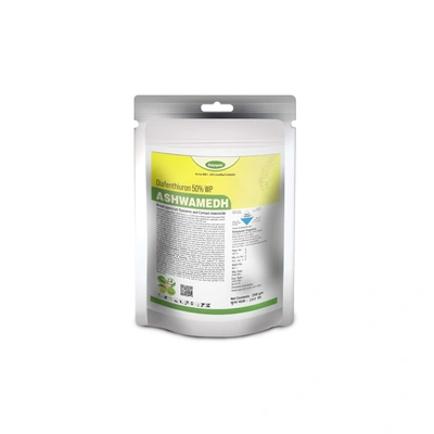 Katyayani Ashwamedh Diafenthiuron 50% WP Powerful Control for All Sucking Pest & Mites Systemic Pest Control New Generation Pro Insecticide Broad Spectrum For Plants and Garden.