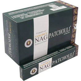 Vijayshree Golden Nag Patchouli Masala Agarbatti 15gm x 12 Small Boxes