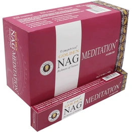 Vijayshree Golden Nag Meditation Masala Agarbatti 15gm x 12 Small Boxes