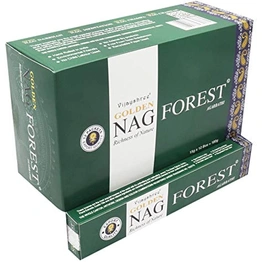 Vijayshree Golden Nag Forest Masala Agarbatti 15gm x 12 Small Boxes