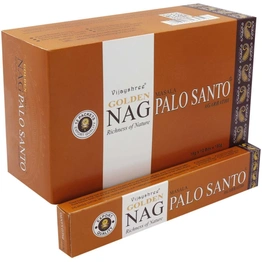 Vijayshree Golden Nag Palo Santo Masala Agarbatti 15gm x 12 Small Boxes