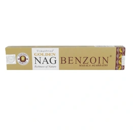 Vijayshree Golden Nag Benzoin Masala Agarbatti 15gm x 12 Small Boxes