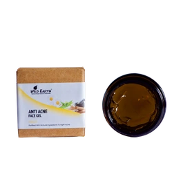 Wild Earth Anti Acne Face Gel (60 gms), Extremely Light & Non-Greasy, Miracle Gel for All Types of Acne |Made with natural ingredients