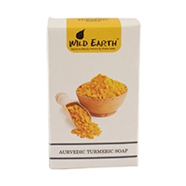 Wild Earth Handmade Ayurvedic Turmeric Soap (100 gms)