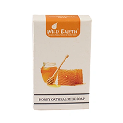 Wild Earth Honey Oatmeal Milk Soap (100 gms)