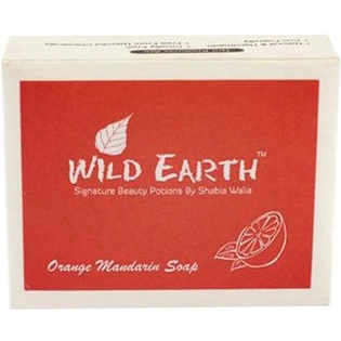 Wild Earth Exotic Orange Mandarin Soap (100 GMS), Free of Harmful Chemicals No Sulphate