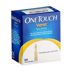 OneTouch Verio Test Strips Pack of 50 test strips 04/2023 expiry.