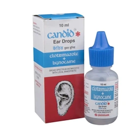 5 x Candid Ear Drop For treatment of fungal infections in Ear 10ml exp. 11/2024