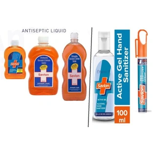 Savlon Antiseptic Hand Gel Liquid 500ml First Aid one Bottles Cuts Bruises