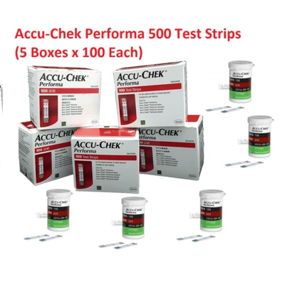 Accu-Chek Performa Test Strips Glucose Test Strips Exp 2023 Made In USA - 1500 strip