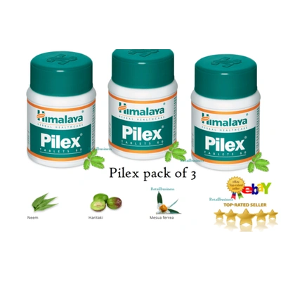 Pilex Himalaya OFFICIAL USA BEST Care Hemorrhoids heals inflamed skin Exp.2024