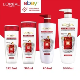 L'Oreal Paris Total Repair 5 Advanced Repairing Shampoo,For Damaged Hair 1000ml