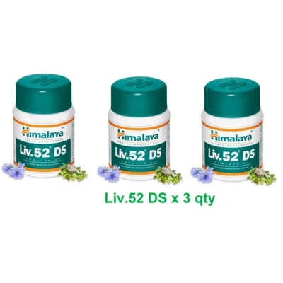 LIV 52 DS 3X Bottles Himalaya Liver Repair Dyspepsia Cold Stomach problems USA